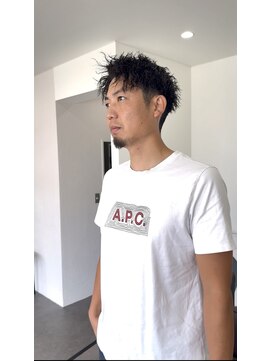 ブランシュ(BLANCHE) 【BLANCHE 】メンズカット＋ツイストパーマ　藍住町