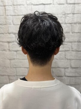 グレイスフル バーバープラチナム 六本木店(Graceful Barber platinum) ツーブロックマッシュ×メンズパーマ