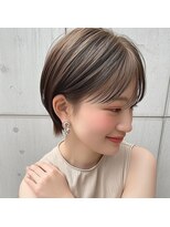 モンド ヘアクリエーション 和田店(monde hair creation)&nbsp;【monde】ハンサムショート×シースルーバング