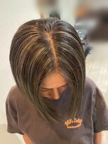 ヘアーアンドネイル ルシア(Hair&Nail Lucia)&nbsp;グレーのスライシング
