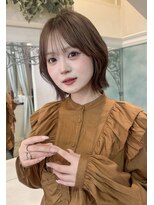 ロンド 銀座(Lond)&nbsp;◆ オリーブグレー/ボブ/顔周り/レイヤー/髪質改善/縮毛矯正75