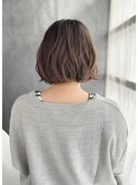 《30代～大人透明感》白髪ぼかしハイライト＋艶カラー