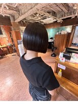 ポット バイ クレドガーデン 大宮東口店(pote by CRED GARDEN)&nbsp;暗髪チョコレートブラウンxボブ