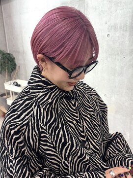 パークホワイト 代官山(PARK White) ボブウルフハッシュカットショートウルフボブ小顔カット