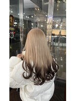 バイブアンドアネックス(VIBE & ANNEX)&nbsp;【★AOI★】グラデーションカラー/デザイン/ホワイト