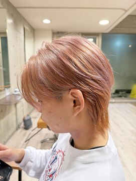 メンズファット バイ アプリーレ(Men's PHAT by Aprire) 透明感ピンクベージュメンズカット