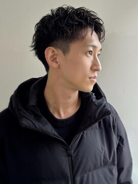 エル セルカ 高田馬場(el CERCA) シャドーパーマ×スパイキーショートスタイル