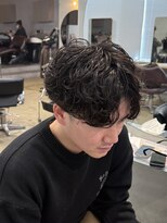 リラクオーレメンズ(LIRA CUORE men's) シャドウパーマ/メンズ縮毛矯正/毛流れセンターパート