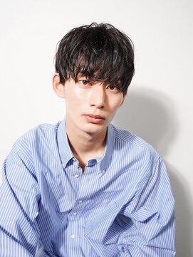 アルファ 新宿(alpha) フェザーパーマ/刈り上げセンターパート/サーフカール[新宿]