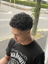 ザ クラン バイ ヘッドライト 仙台長町店(THE CLAN by HEADLIGHT) 【極道パーマ】ロースキンフェード/メンズパーマ/仙台長町/長町