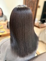 ヘアリゾート粋 ティガ 池袋店(tiga) 透明感カラー/ブラウングレージュ/ストレートヘア