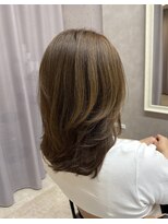 ラメル(RAMEL)&nbsp;軽やかなレイヤースタイル＋まろやかベージュ