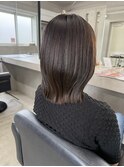 くびれ巻き/ミディアムボブ