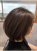 ダークパープル/ナチュラルショート/ < ヘアアレンジ/池袋西口