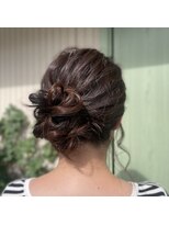 ヘアーレクスアリイ(Hair Lex Alii)&nbsp;サイドお団子ヘア/浴衣ヘアアレンジ/ヘアセット