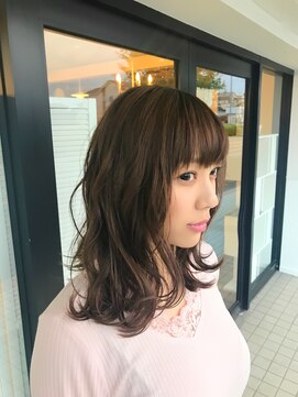 グリッター 赤塚店(GLITTER) フォーギベージュ×セミディー