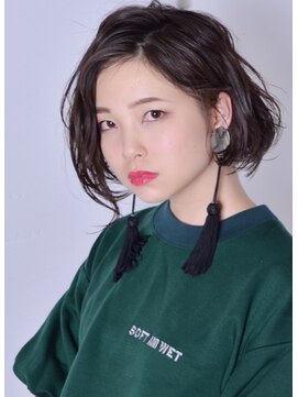 クリアー オブ ヘアー 藤が丘店(clear OF HAIR) ウェット＋ウェーブボブ