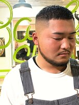 サンディーズバーバーショップ(Sandees)&nbsp;フェードグラデーションクロップボウズ ワイルドツーブロック