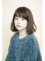 20代30代40代50代/前髪/マチルダボブ/インナーグレージュ/銀座