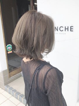 ブランシェ 小牧店(BRANCHE) ☆レイヤーボブ×ブリーチなしカーキグレージュ☆