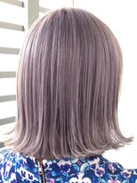 ジーナ 渋谷駅前(Zina)&nbsp;【Zina　渋谷】イメチェン毛先パーマ耳かけ×フォギーベージュ