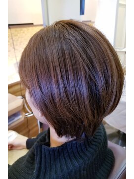 ブレス バイ ファースト 大和吉岡店(Breath by first) 耳掛けOKショートボブ【stylist西條】