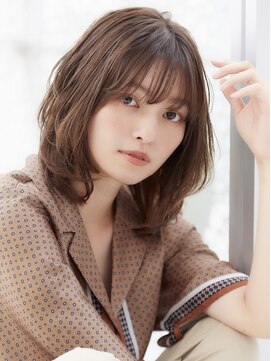 ミチオノザワヘアサロンギンザ 静岡店(Michio Nozawa HAIR SALON Ginza) 似合わせカット×小顔無造作ふわミディ