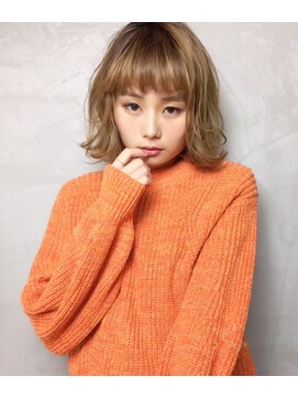 ヘアーアトリエ ネートル つつじヶ丘(Hair atelier naitre) ふんわり巻き外ハネボブ