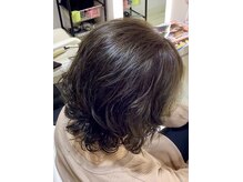 美容室 髪人形