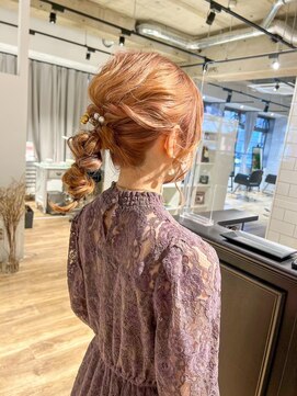 ハナビ(Hanabi) パーティーヘアセット