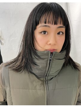 ヘン(hen) 【南船場hen】マッシュウルフ　ウルフカット