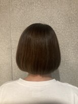 ベイル 登戸(Baill)&nbsp;大人可愛い30代40代50代　ミニボブ　白髪ぼかしハイライト登戸