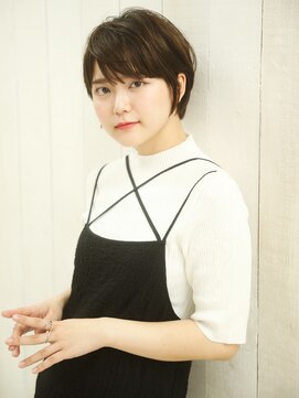 アビエクレール 河内花園(abije claire) 耳掛けが可愛いショート【河内花園駅】