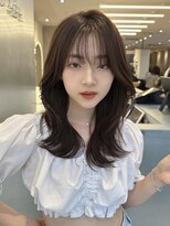 ジーナ 京都河原町(Zina)&nbsp;髪質改善＊透け感セミディカット＊美髪【Zina 河原町】