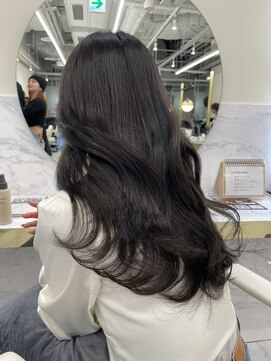 シェノン サントル(CHAINON CENTRE) カール/シアカラー/ダークアッシュ/セミディ