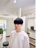 《もか指名★》メンズカット+パーマ落とし・ダウンパーマ￥7700