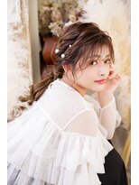 ヘアメイクサロンシャルメ(Hair Make Salon CHARMER)&nbsp;ゆるふわローポニーヘア♪