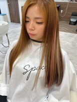 ヘアー ワークス スペース ストレート