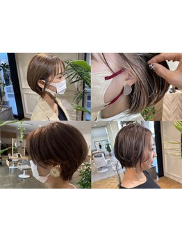 オトナ女子に嬉しいナチュラルスタイル♪理想的なフォルムであなたに似合うショート、ボブが叶うサロン！