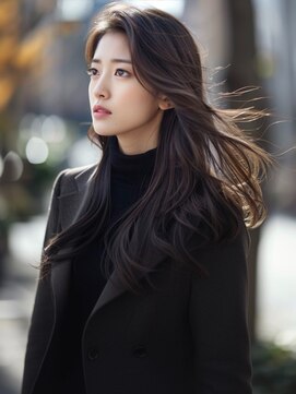 アルトリスト(Altruist Aging×HAIR&SPA) ☆オリーブグレーココアベージュ小顔クラゲヘアー/黒髪/髪質改善