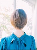 ショートガーリーパーマ/20代/30代/40代/50代/倉敷駅/白楽町