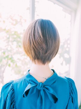 アラワラブルー(arrawarra blue) ショートガーリーパーマ/20代/30代/40代/50代/倉敷駅/白楽町