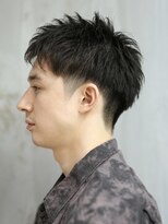 リップス レイ ギンザ(LIPPS Ray GINZA)&nbsp;黒髪ツーブロックショート