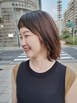 ビュートリアム 神戸(BEAUTRIUM) ショートバングボブ/ショートカット/20代/30代/40代