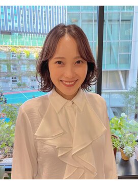 オブヘアージユウガオカ(Of HAIR Jiyugaoka) 外ハネボブ