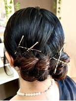 ジェネータ 新横浜店(GENETA)&nbsp;ツインお団子ヘア【ヘアセット/新横浜】