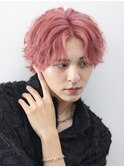 ハイトーンピンクセンターパート