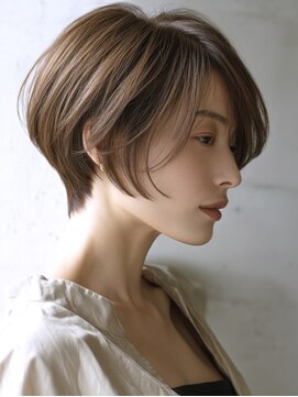 アルトリスト(Altruist Aging×HAIR&SPA) ☆イメチェンピンクベージュアンブレラカラー前髪クールショート