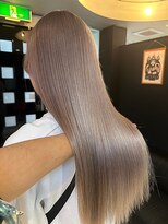 ヘアメイク フォックス 錦店(hair make FOX)&nbsp;透明感/ダブルカラー/ロング/外国人風/グレージュ