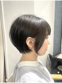 横顔美人 丸みショート ruen 熊本 田口紗羅